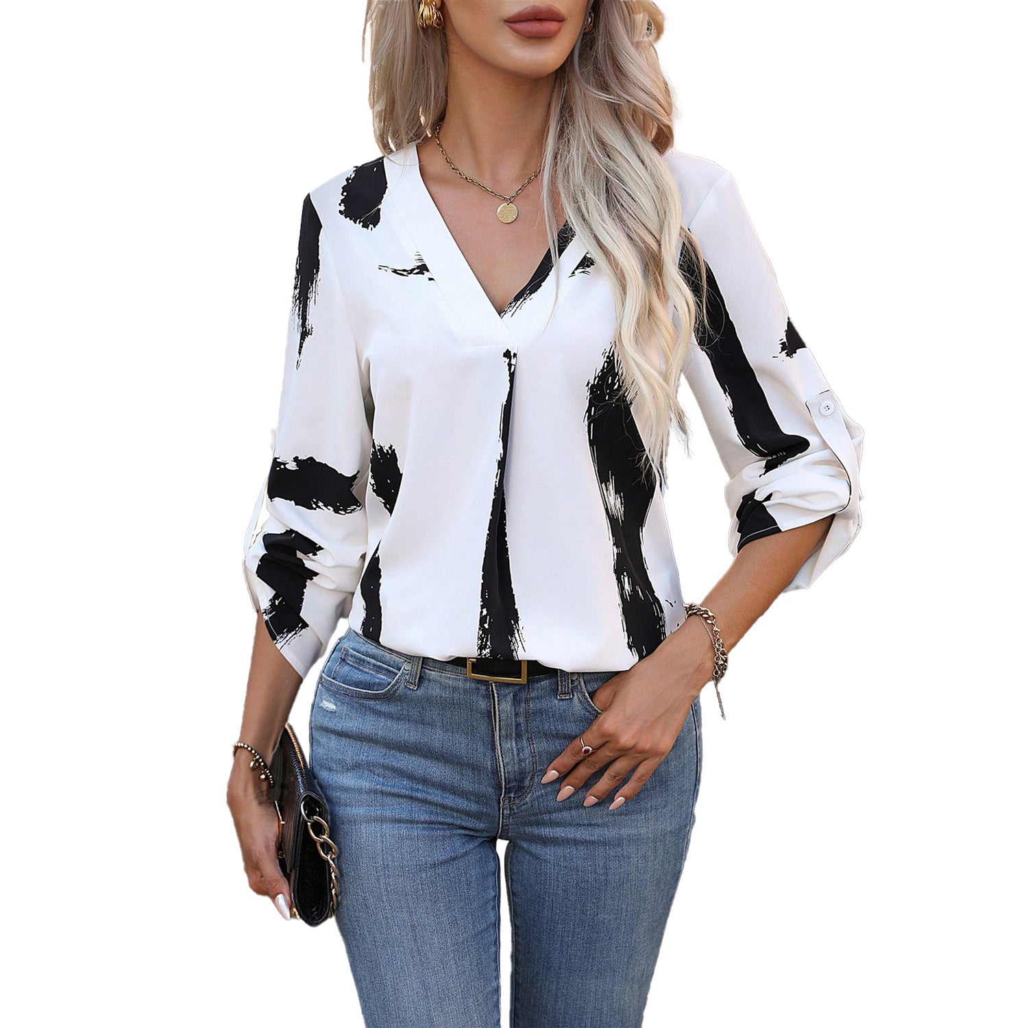 Fashion Summer Women's Shirt Loose Casual Top