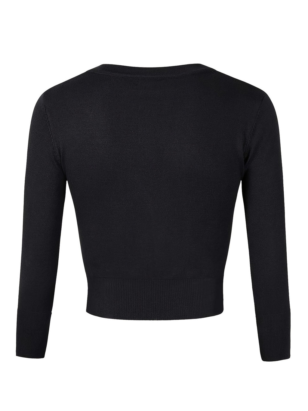 Solid Color Button Up Front Woolen Sweater For Casual Wear